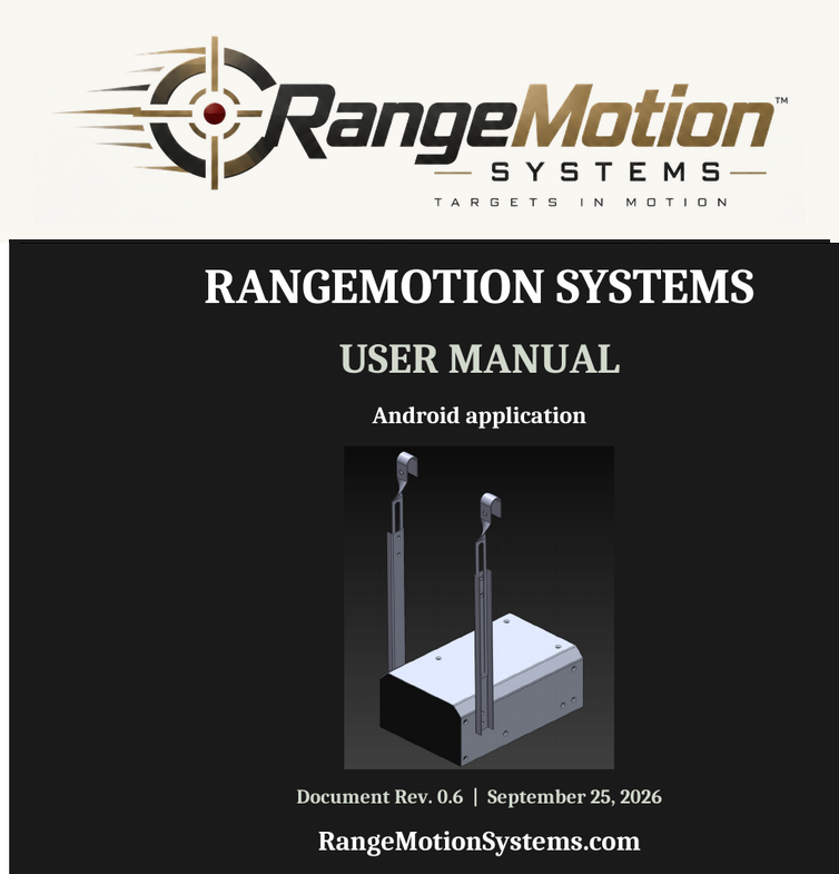 RMS Mobile Target User Manual Rev. 0.6 cover